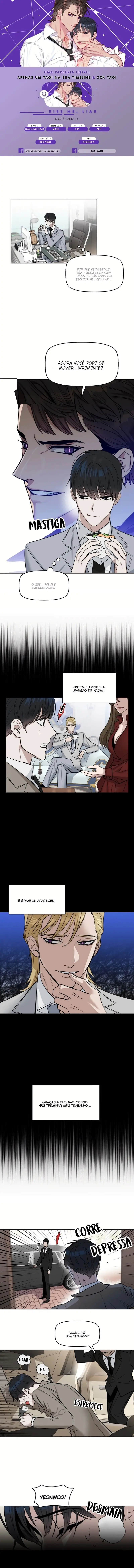 Kiss Me Liar – Capítulo 16 Yaoi – Página 1