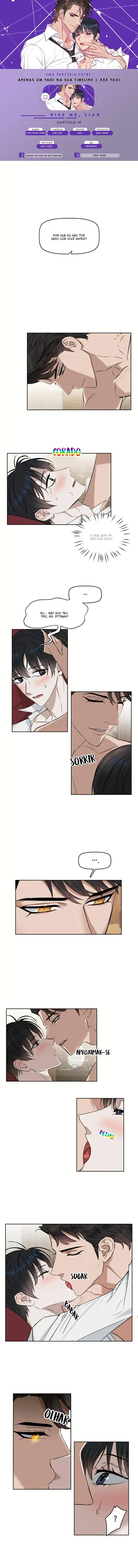 Kiss Me Liar – Capítulo 19 Yaoi – Página 1