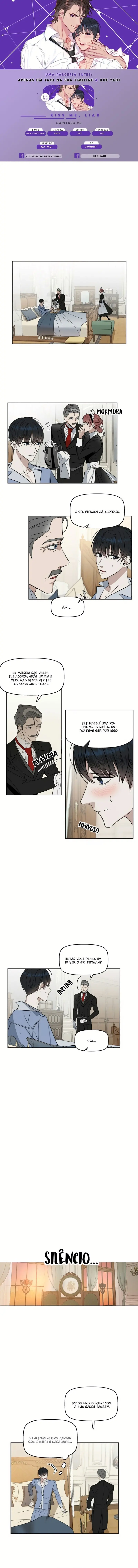 Kiss Me Liar – Capítulo 20 Yaoi – Página 1