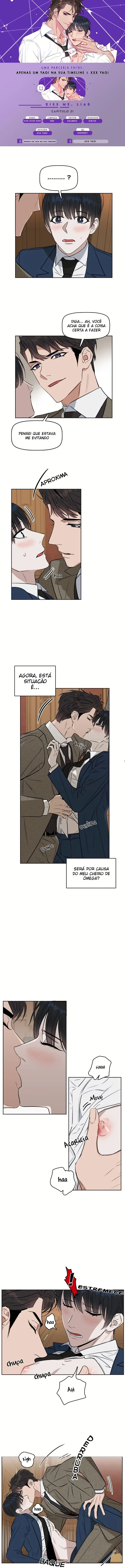 Kiss Me Liar – Capítulo 21 Yaoi – Página 1