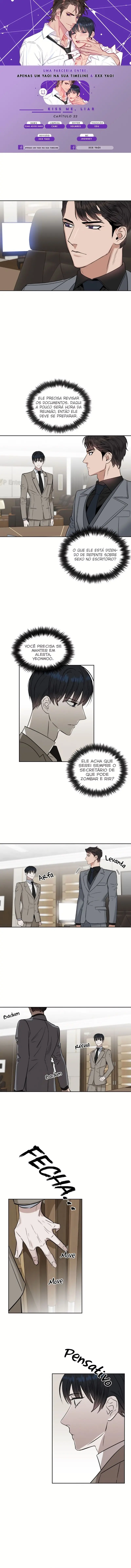 Kiss Me Liar – Capítulo 22 Yaoi – Página 1