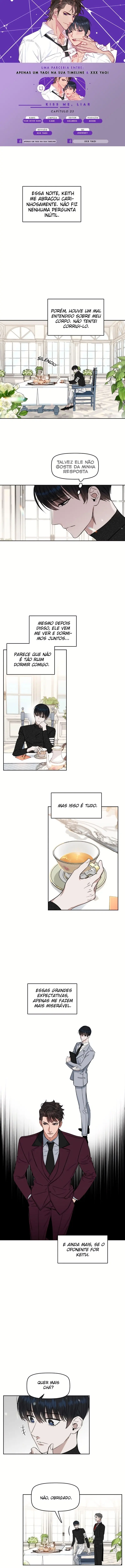 Kiss Me Liar – Capítulo 23 Yaoi – Página 1