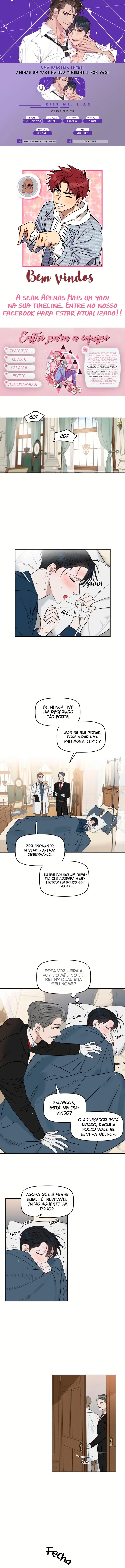 Kiss Me Liar – Capítulo 25 Yaoi – Página 1