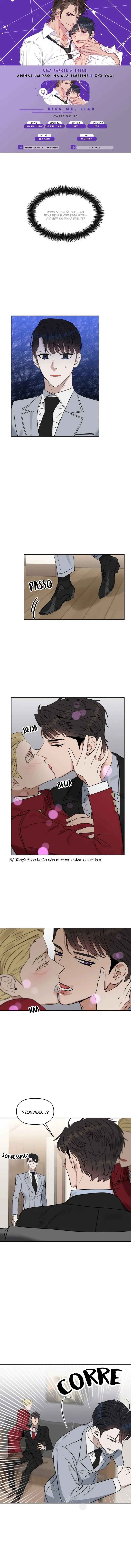 Kiss Me Liar – Capítulo 26 Yaoi – Página 1