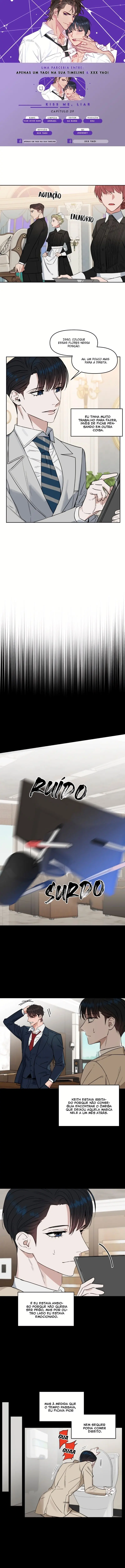 Kiss Me Liar – Capítulo 29 Yaoi – Página 1