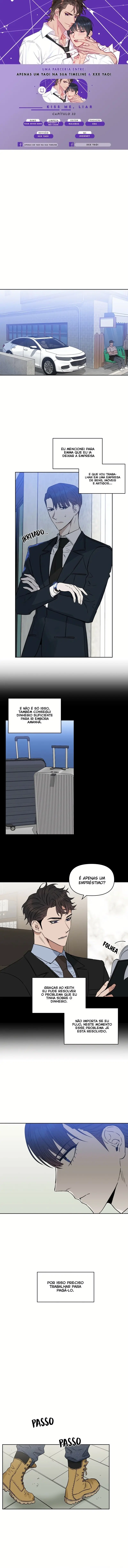 Kiss Me Liar – Capítulo 33 Yaoi – Página 1