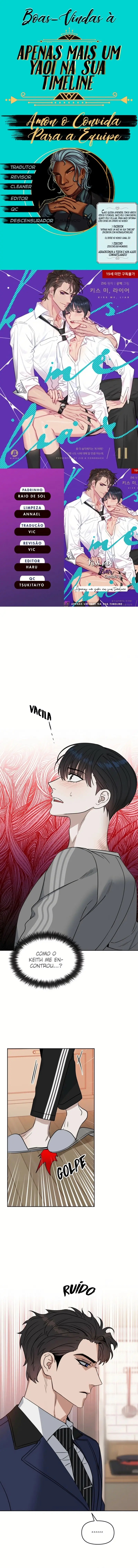 Kiss Me Liar – Capítulo 39 Yaoi – Página 1