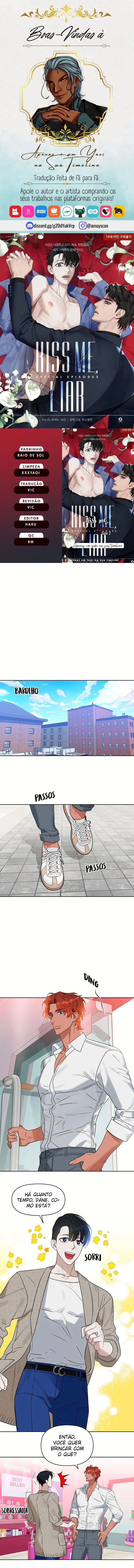 Kiss Me Liar – Capítulo 50 – Side Story 02 Yaoi – Página 1