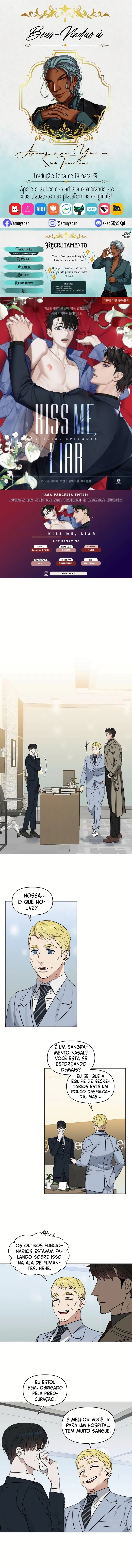 Kiss Me Liar – Capítulo 54 – Side Story 06 Yaoi – Página 1