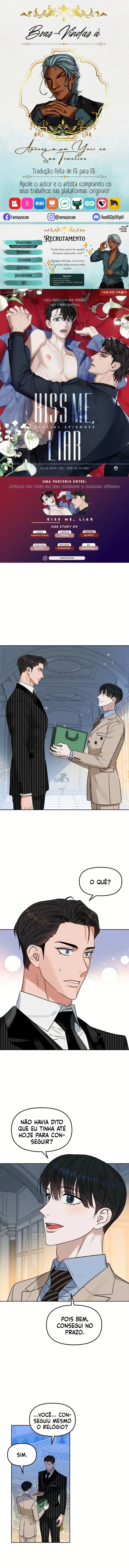 Kiss Me Liar – Capítulo 57 – Side Story 09 Yaoi – Página 1