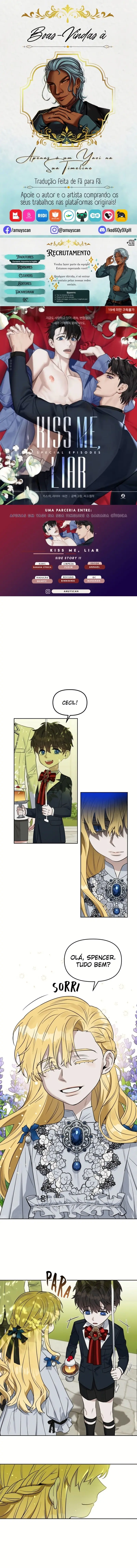 Kiss Me Liar – Capítulo 59 – Side Story 11 Yaoi – Página 1