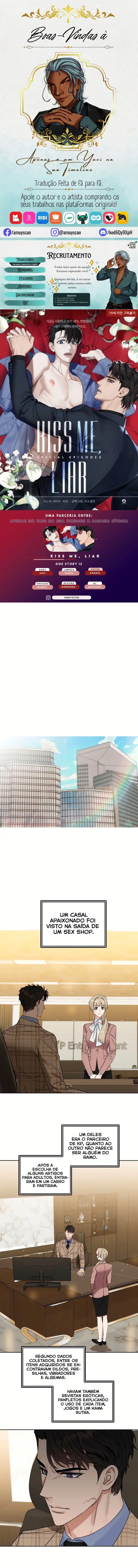 Kiss Me Liar – Capítulo 60 – Side Story 12 Yaoi – Página 1