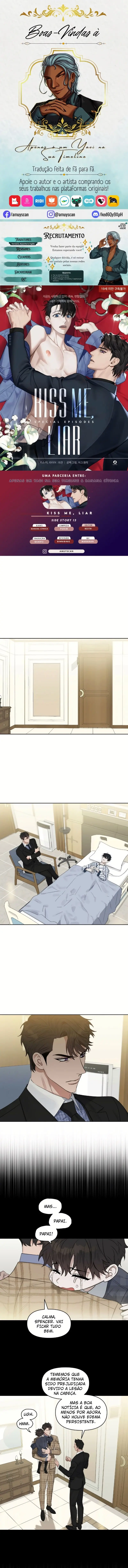 Kiss Me Liar – Capítulo 61 – Side Story 13 Yaoi – Página 1