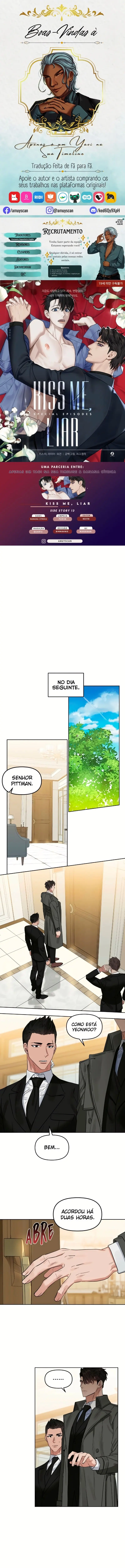 Kiss Me Liar – Capítulo 62 – Side Story 14 Yaoi – Página 1