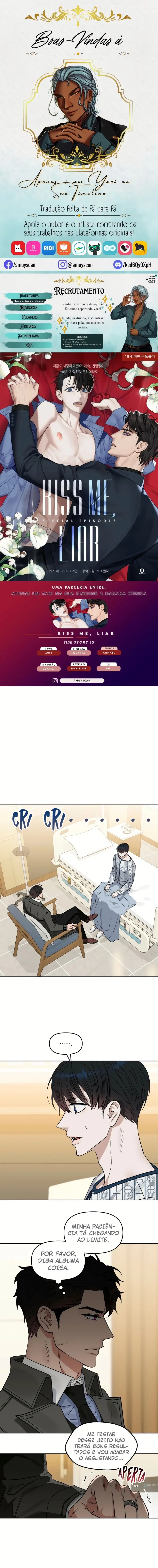 Kiss Me Liar – Capítulo 63 – Side Story 15 Yaoi – Página 1