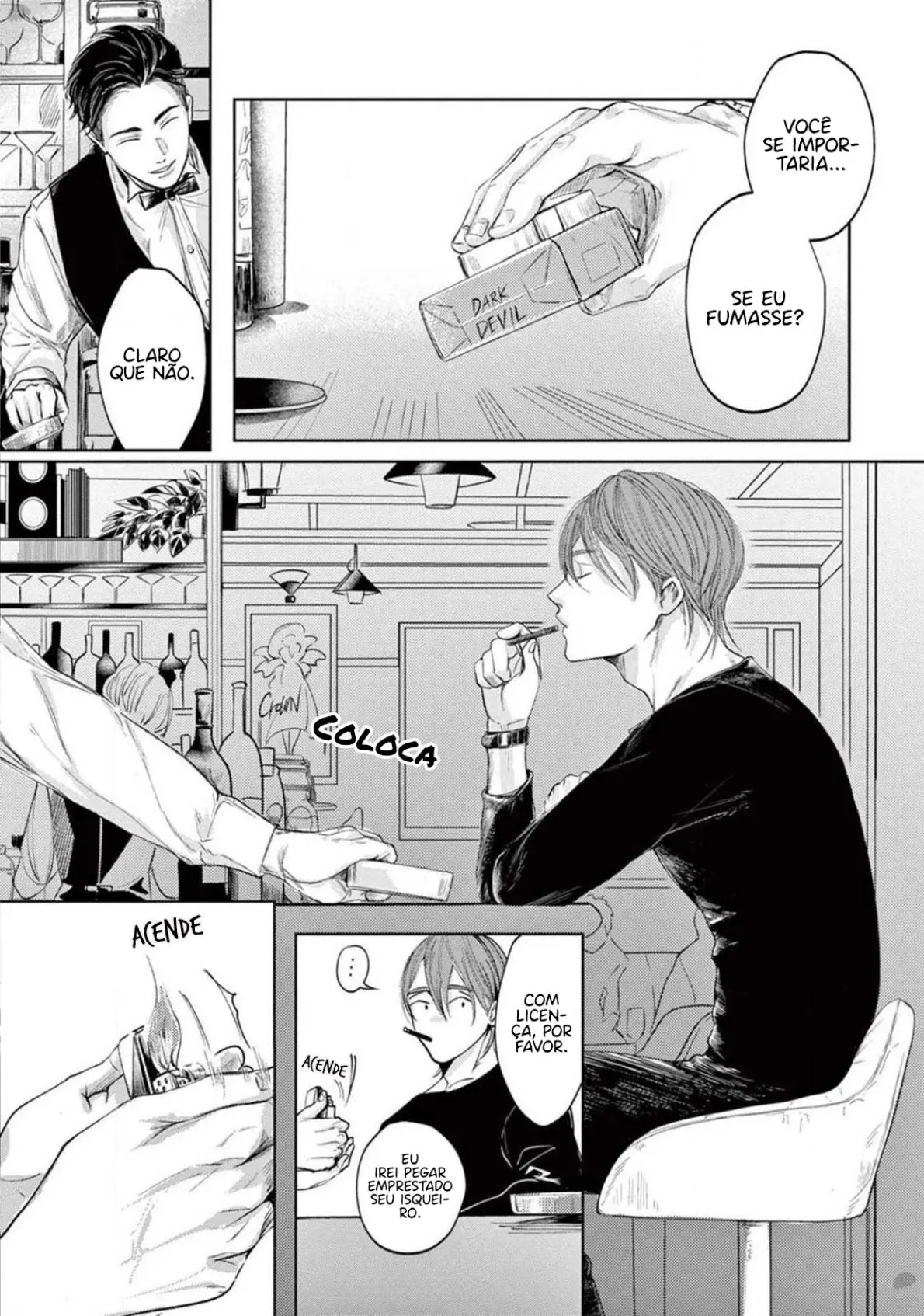 Kono senaka ni tsume wo tatete – Capítulo 01 Yaoi – Página 14