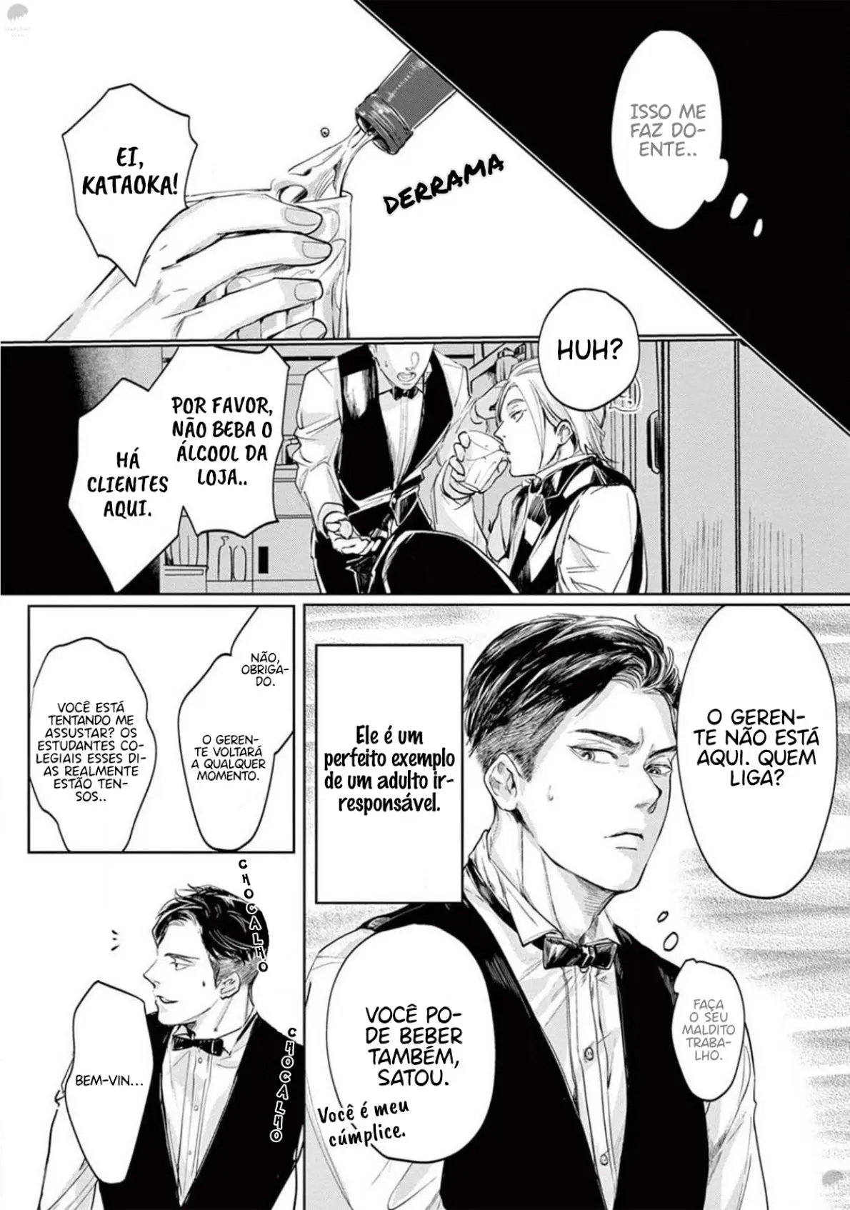 Kono senaka ni tsume wo tatete – Capítulo 01 Yaoi – Página 9