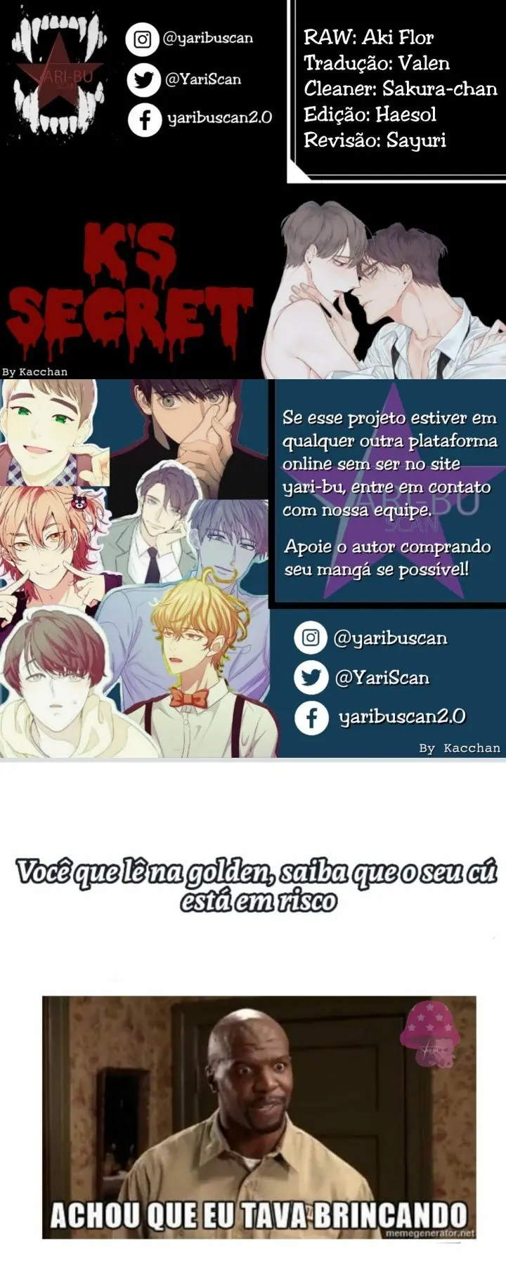 K’s Secret – Capítulo 05 Yaoi – Página 1 K’s Secret – Capítulo 05 Yaoi – Página 1