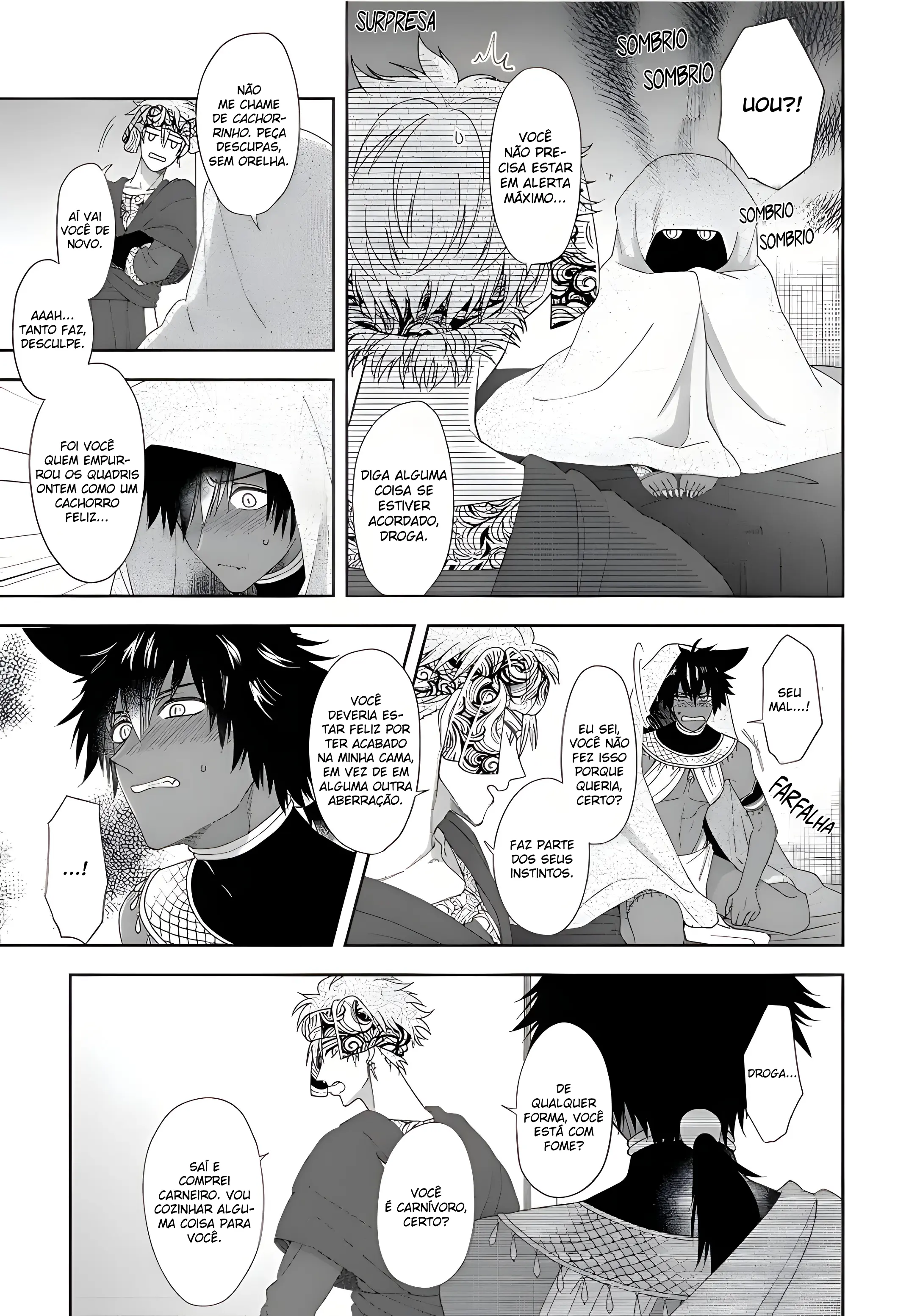 Kuroki Kemono wa ai ni Otsu – Capítulo 02 Yaoi – Página 14