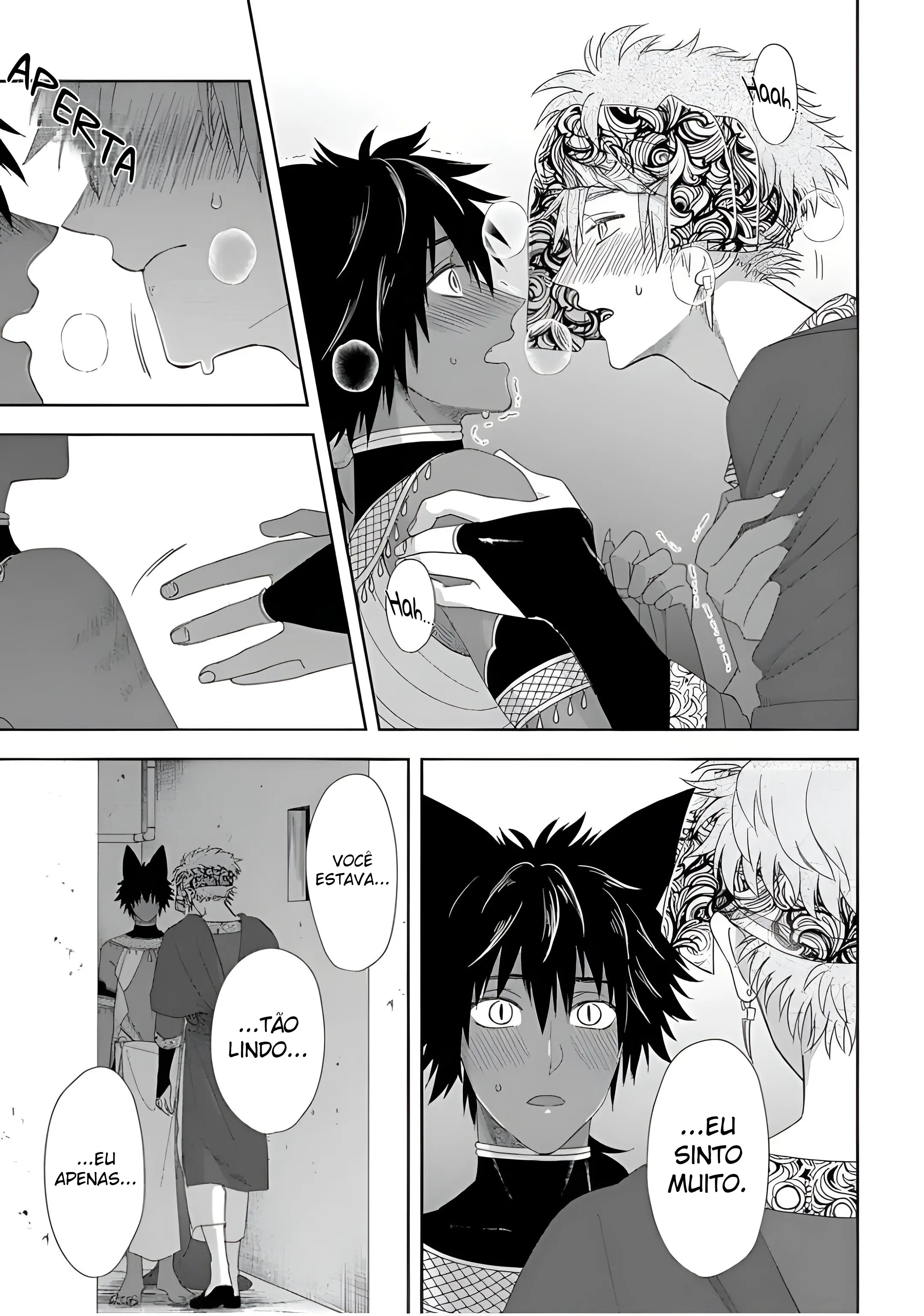 Kuroki Kemono wa ai ni Otsu – Capítulo 03 Yaoi – Página 28