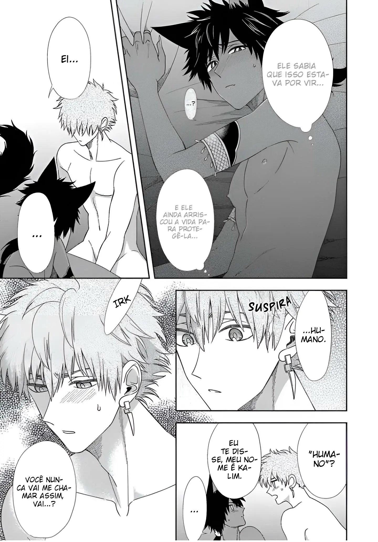 Kuroki Kemono wa ai ni Otsu – Capítulo 04 Yaoi – Página 19