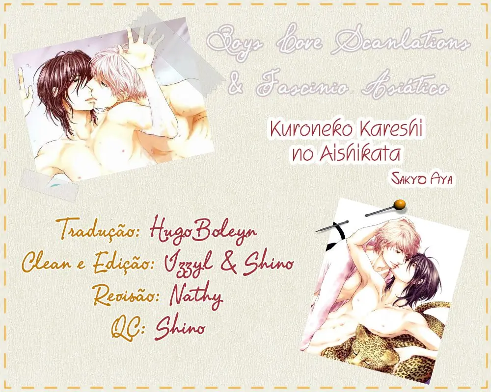 Kuroneko Kareshi no Aishikata – Capítulo 07 Yaoi – Página 1