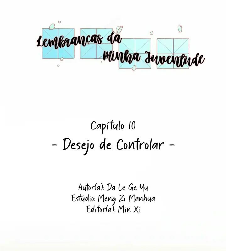 Lembranças da Minha Juventude – Capítulo 10 Yaoi – Página 1