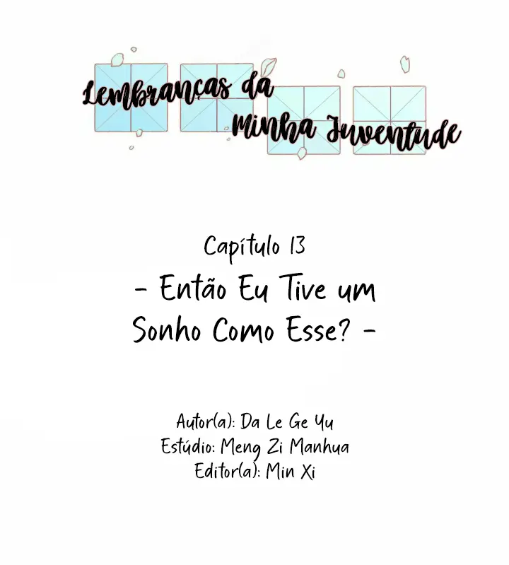 Lembranças da Minha Juventude – Capítulo 13 Yaoi – Página 1
