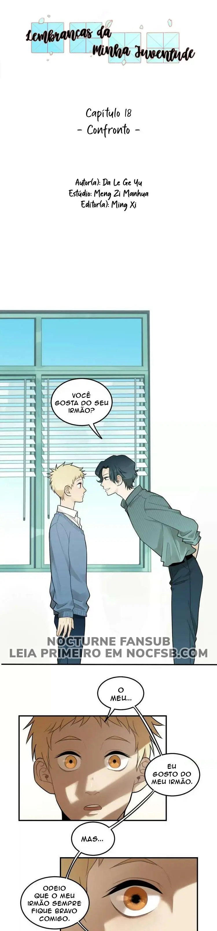 Lembranças da Minha Juventude – Capítulo 18 Yaoi – Página 2