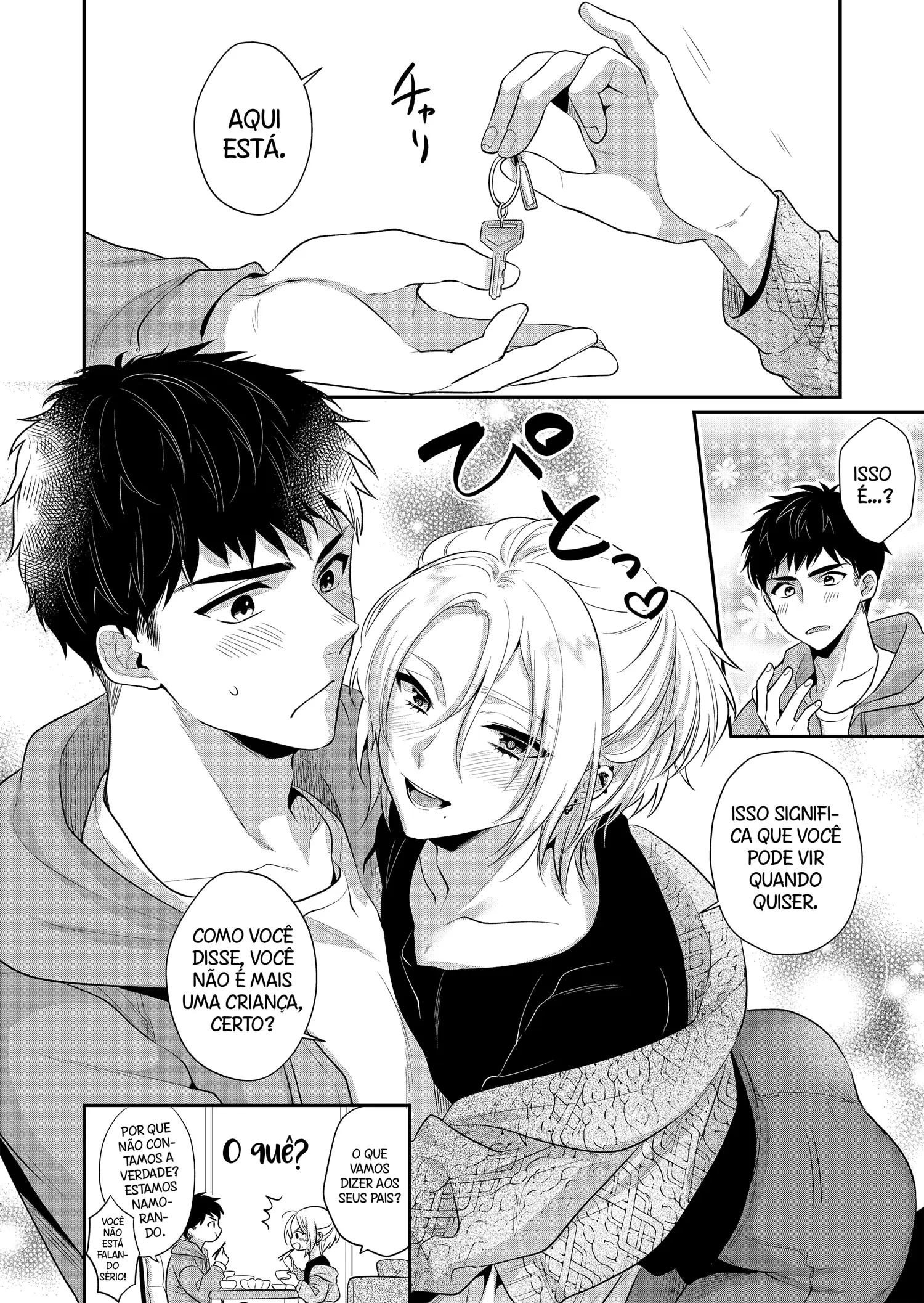 Lição de Amor – Meu Vizinho Mais Velho Cuida das Minhas Necessidades Sexuais Também – Capítulo Capitulo único Yaoi – Página 43