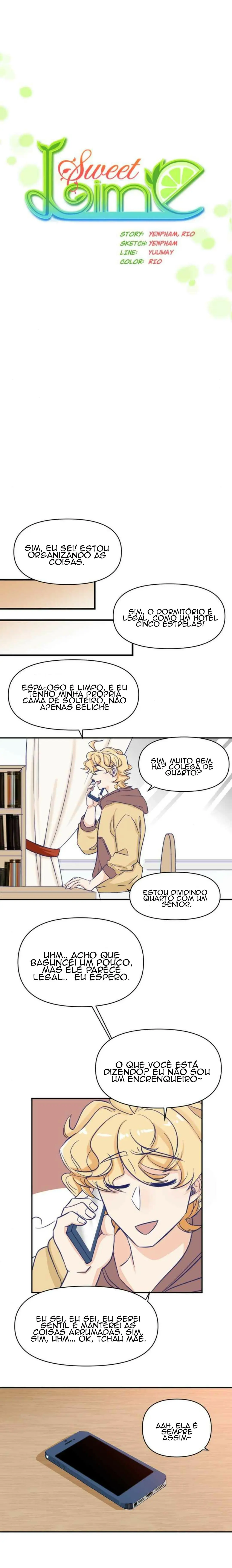 Limão Doce – Capítulo 04 Yaoi – Página 1