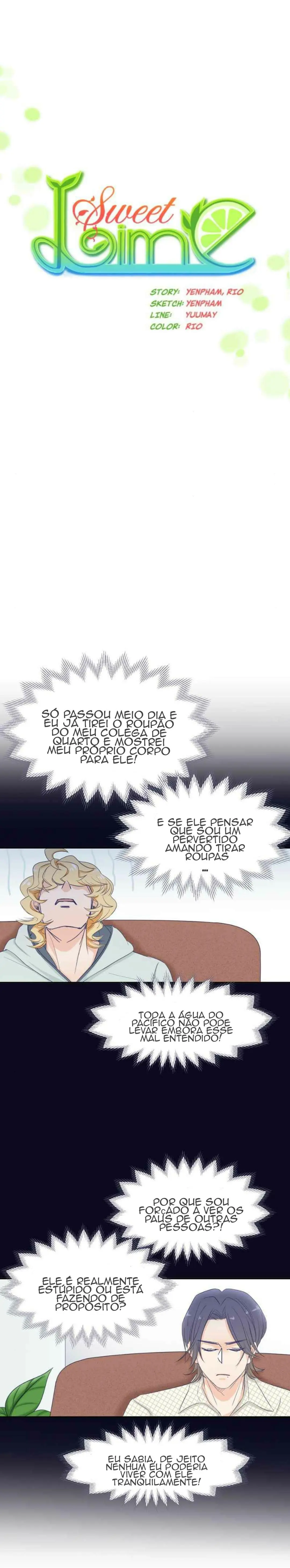 Limão Doce – Capítulo 07 Yaoi – Página 1