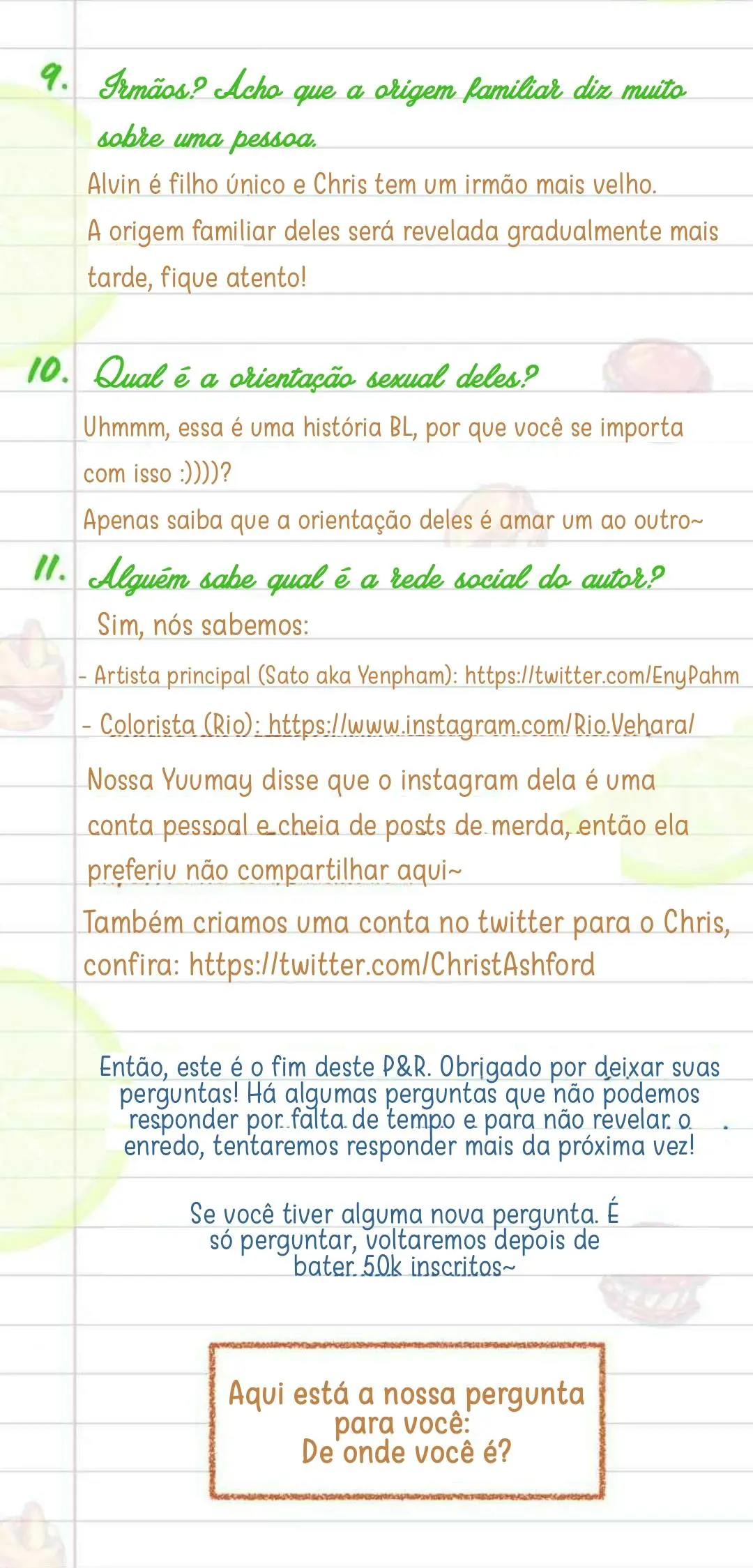 Limão Doce – Capítulo 32.5 Yaoi – Página 4