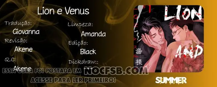 Lion and Venus – Capítulo 02 Yaoi – Página 1