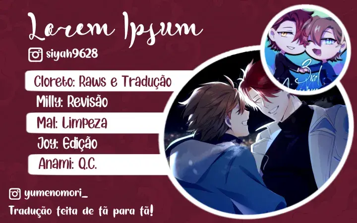 Lorem Ipsum – Capítulo 45 Yaoi – Página 1