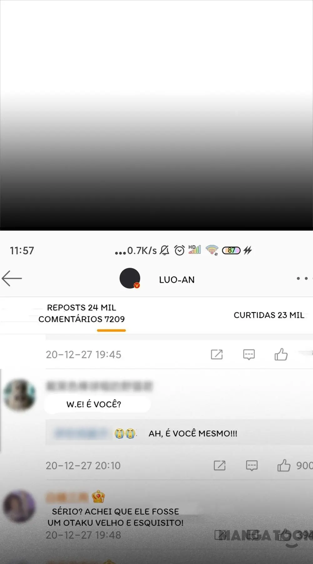 Lótus Negra – Capítulo 97 Yaoi – Página 1