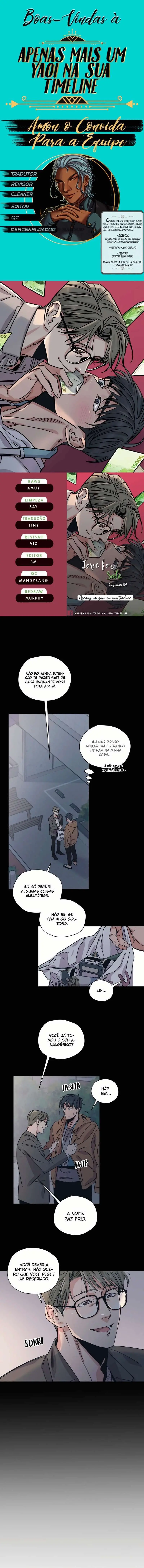 Love For Sale – Capítulo 04 Yaoi – Página 1