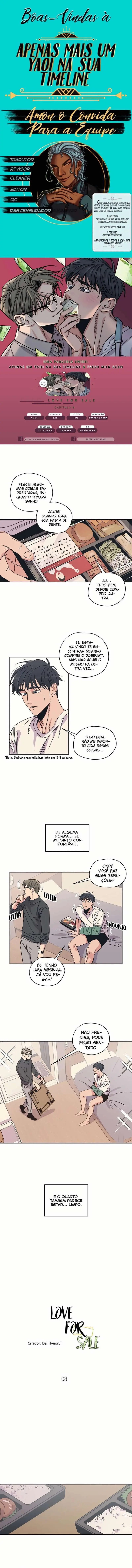 Love For Sale – Capítulo 08 Yaoi – Página 1