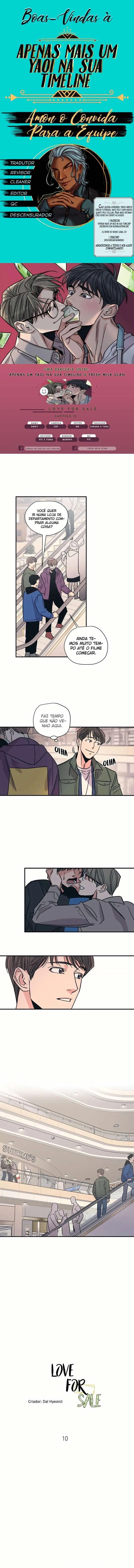 Love For Sale – Capítulo 10 Yaoi – Página 1