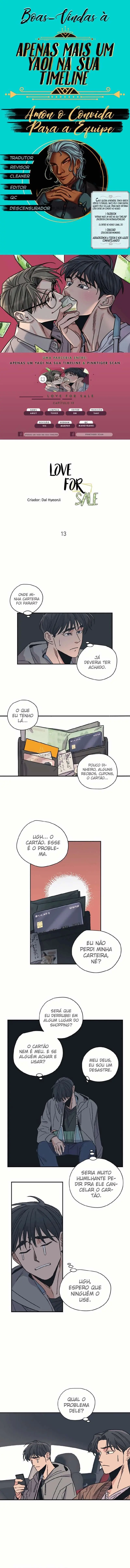 Love For Sale – Capítulo 13 Yaoi – Página 1