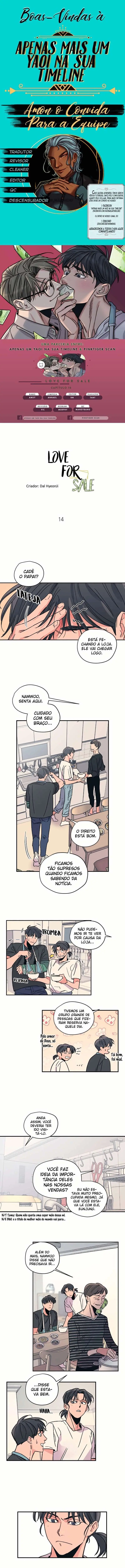 Love For Sale – Capítulo 14 Yaoi – Página 1