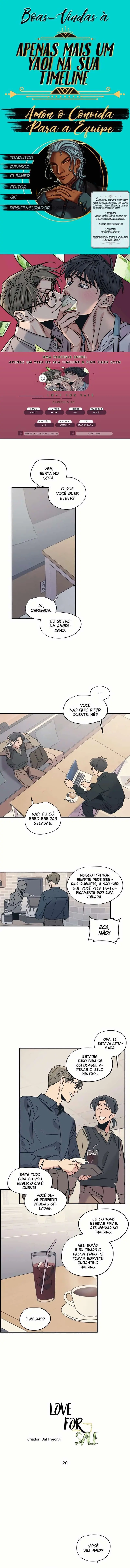 Love For Sale – Capítulo 20 Yaoi – Página 1
