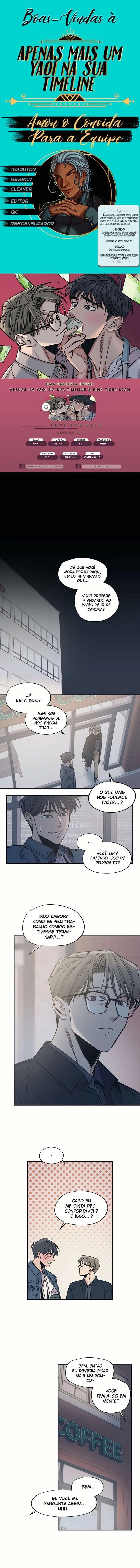 Love For Sale – Capítulo 21 Yaoi – Página 1