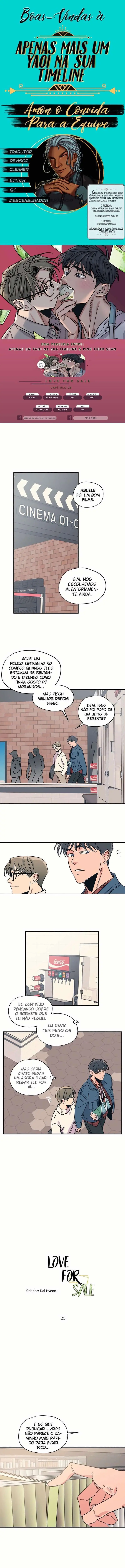 Love For Sale – Capítulo 25 Yaoi – Página 1
