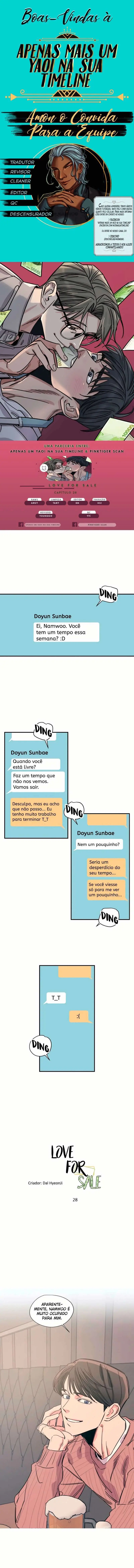 Love For Sale – Capítulo 28 Yaoi – Página 1