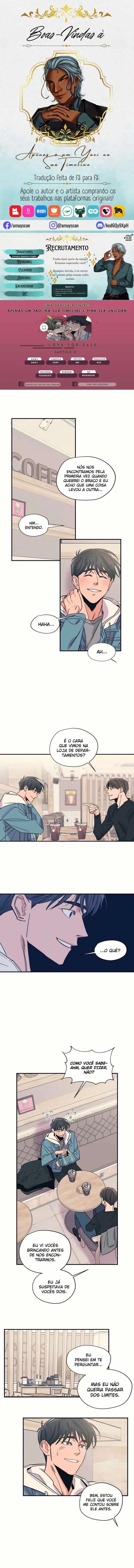 Love For Sale – Capítulo 31 Yaoi – Página 1