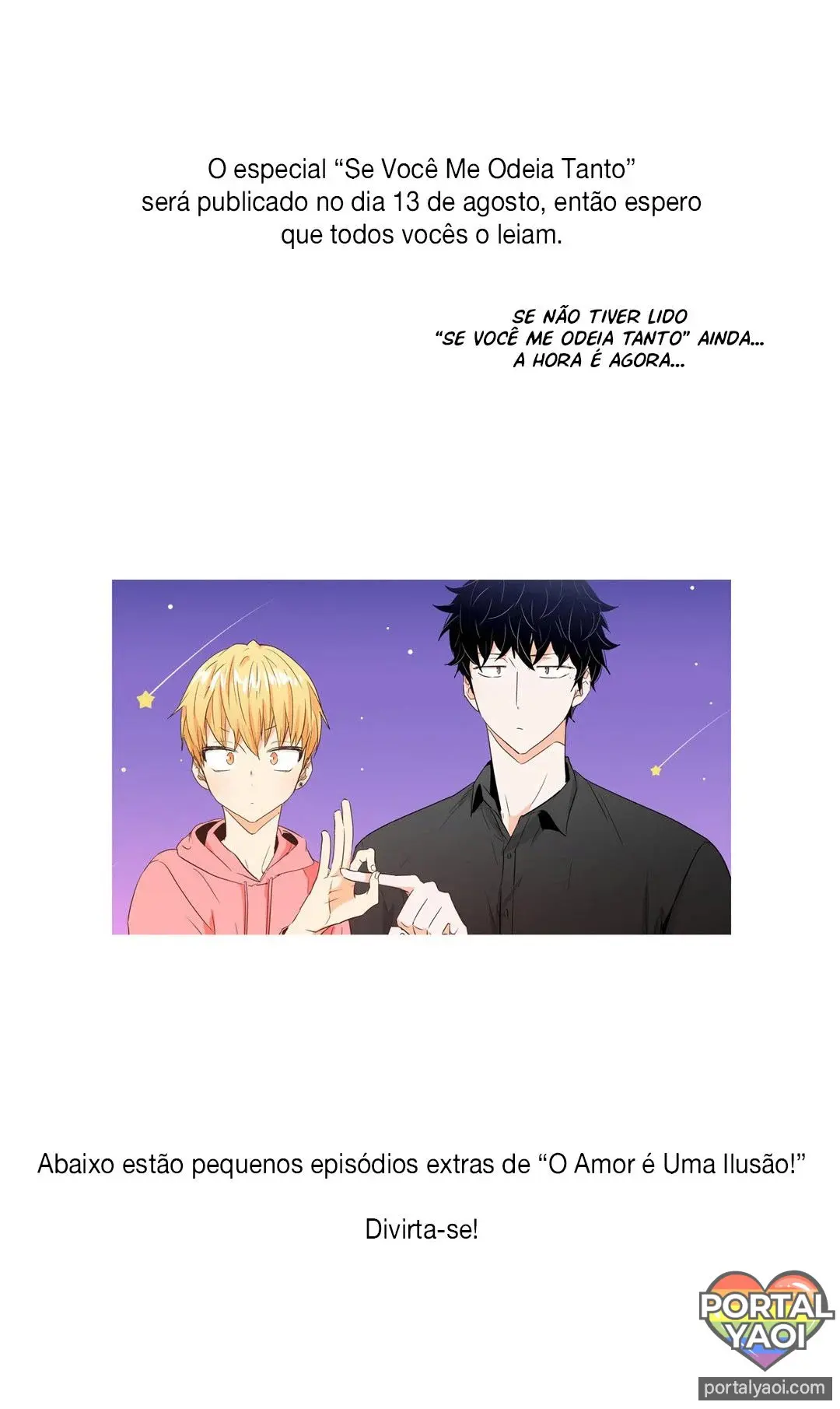 Love is an Illusion! – Capítulo 32.5 Yaoi – Página 10