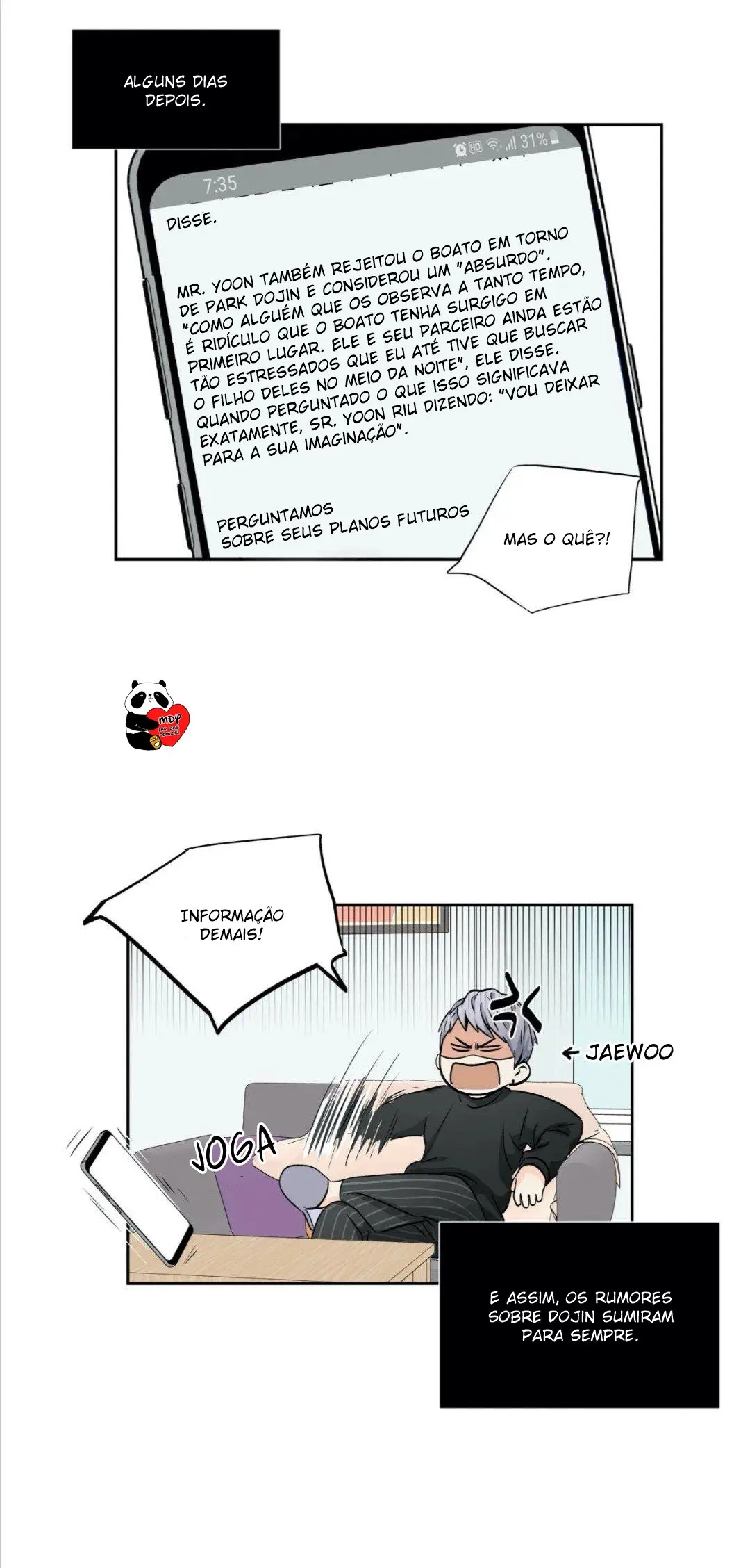 Love is an Illusion! – Capítulo 74 Yaoi – Página 39