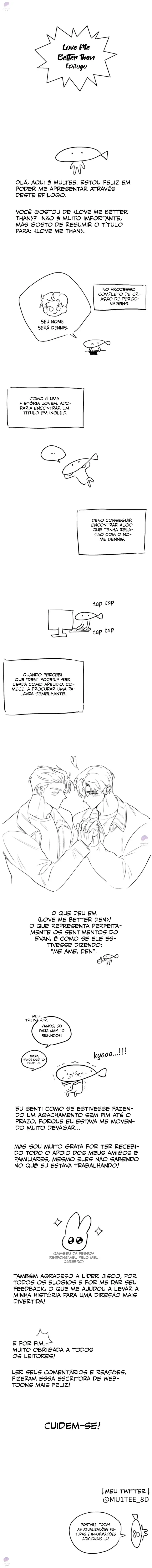 Love Me Better Than – Capítulo Nota do autor Yaoi – Página 1