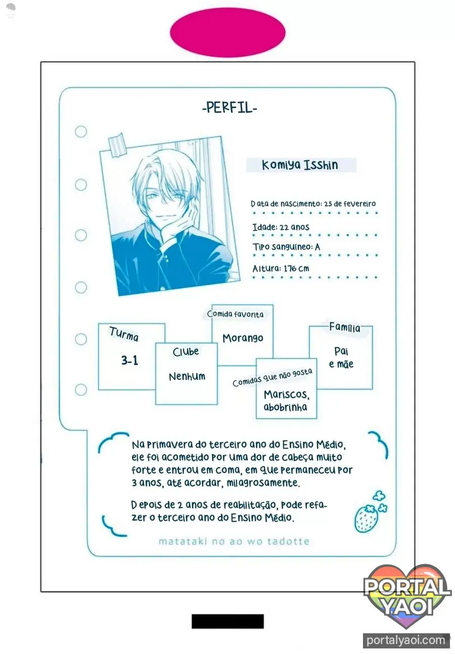 Matataki no Ao wo Tadotte – Capítulo 05.5 Yaoi – Página 13